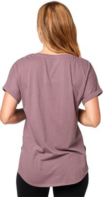 Responded Short Sleeve V-Neck - Top