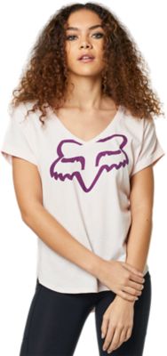 Responded Short Sleeve V-Neck - Top