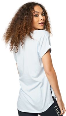 Responded Short Sleeve V-Neck - Top