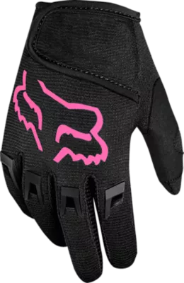 KIDS DIRTPAW GLOVE [BLK/PNK] KS