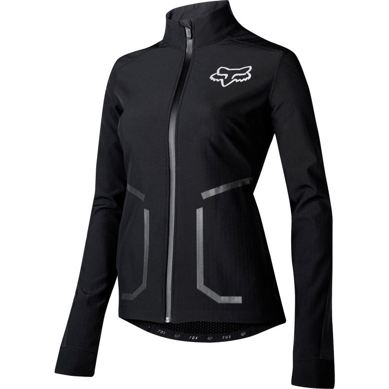 WOMENS ATTACK FIRE JACKET [BLK] M | Fox Racing - VK