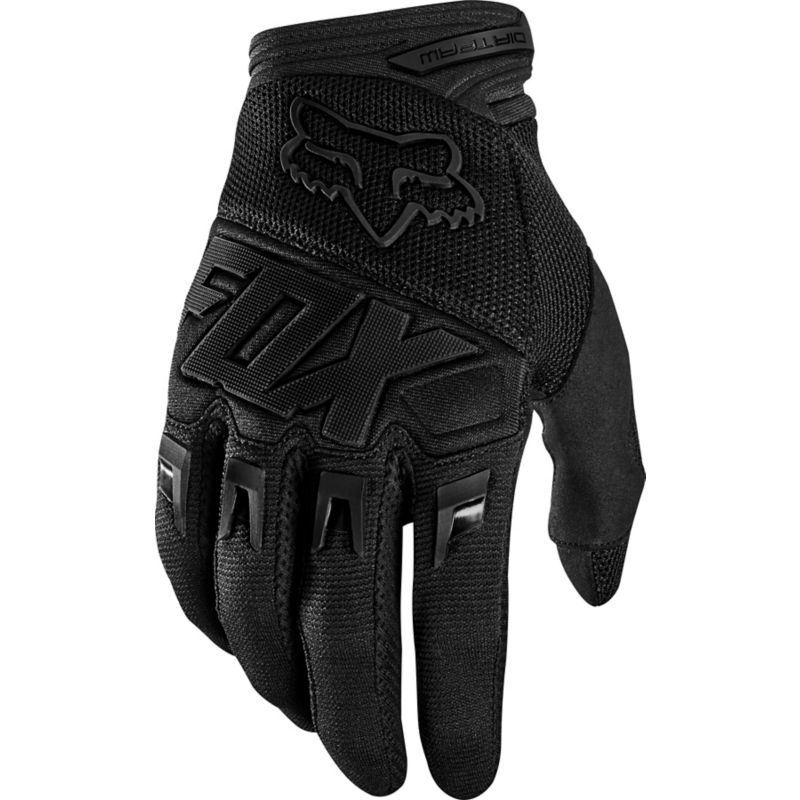 DIRTPAW GLOVE (BLACK) - RACE [BLK/BLK] 4X | Fox Racing - UK
