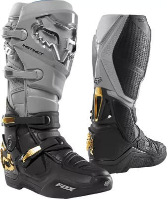 Botas motocross fox instinct 2.0 blanco