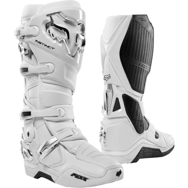 INSTINCT BOOT [WHT/SLV] 8 | Fox Racing - Reino Unido