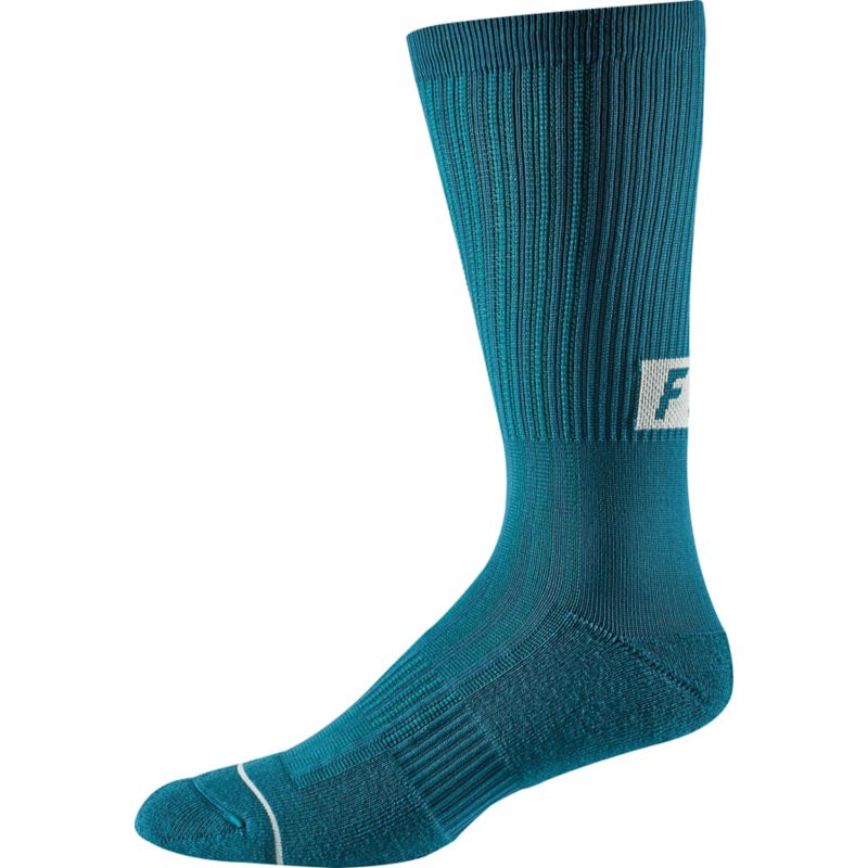 8" TRAIL CUSHION SOCK [M BLU] S/M | Fox Racing - DK