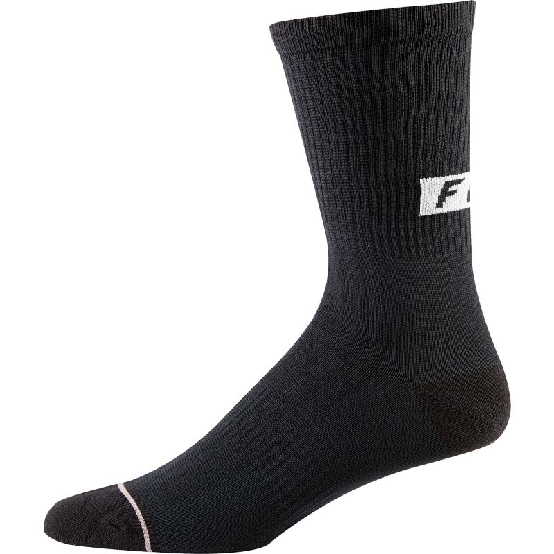 6" TRAIL SOCK [BLK] S/M | Fox Racing - France