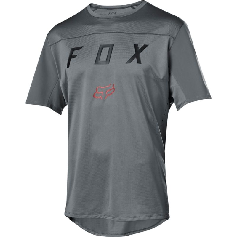 FLEXAIR SS MOTH JERSEY [GRY VIN] XL | Fox Racing - &Ouml;sterreich