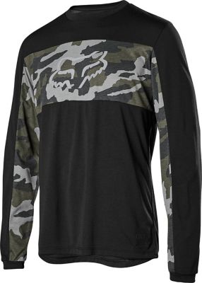 RANGER DR LS FOXHEAD JERSEY [GRN CAM] XL | Fox Racing - Deutschland