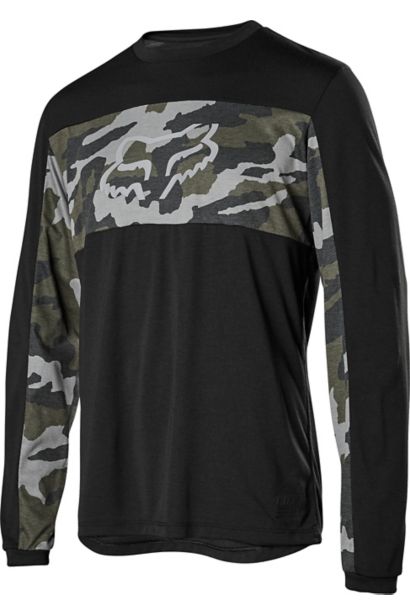 RANGER DR LS FOXHEAD JERSEY [GRN CAM] XL