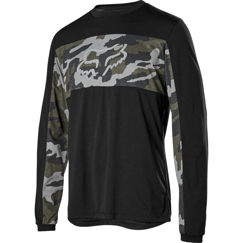 RANGER DR LS FOXHEAD JERSEY [GRN CAM] XL | Fox Racing - Deutschland