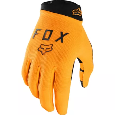 Fox mtb cheap gloves orange