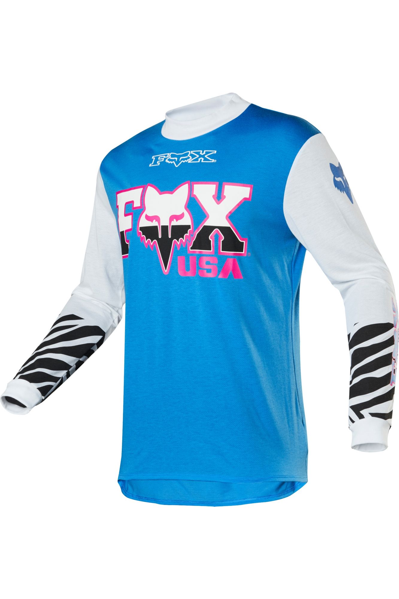 RETRO ZEBRA JERSEY [CYN] XL