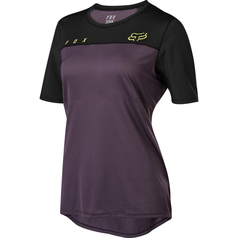 WMNS FLEXAIR SS JERSEY [DRK PUR] XS | Fox Racing - Canada