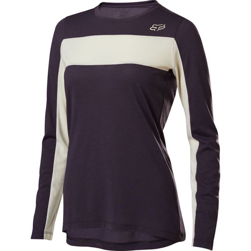 WMNS RANGER DR LS JERSERY [DRK PUR] XS | Fox Racing - SE