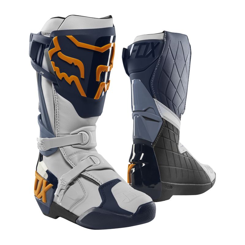 COMP R BOOT [NVY/ORG] 8 | Fox Racing - DK