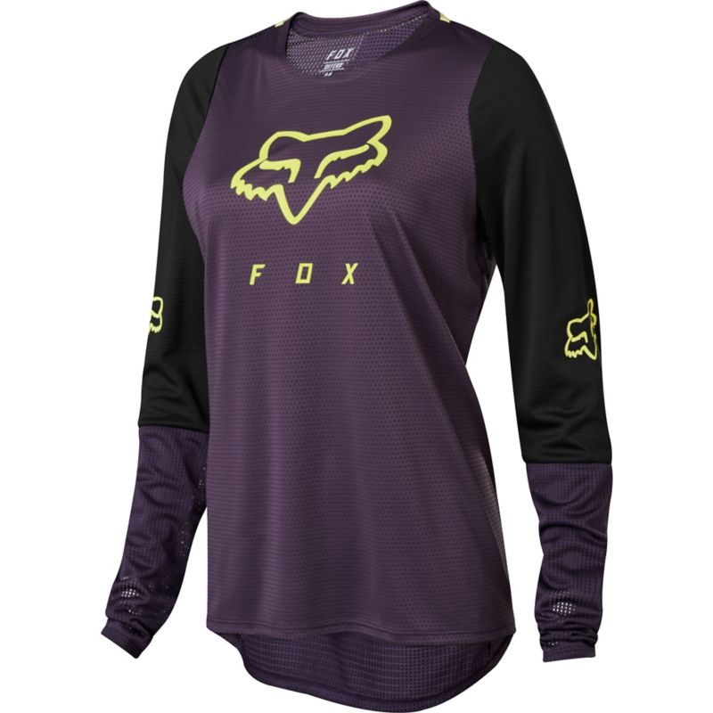 WMNS DEFEND LS JERSEY [DRK PUR] XS | Fox Racing - SE