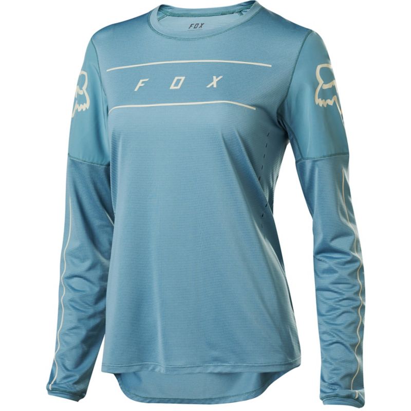 WMNS FLEXAIR LS JERSEY [LT BLU] XS | Fox Racing - Deutschland