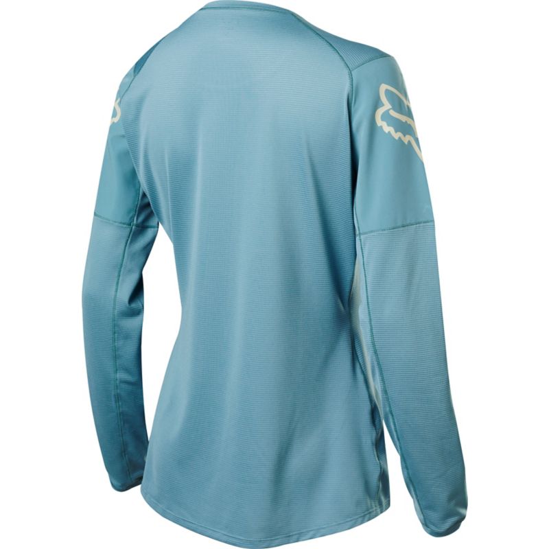 WMNS FLEXAIR LS JERSEY [LT BLU] XS