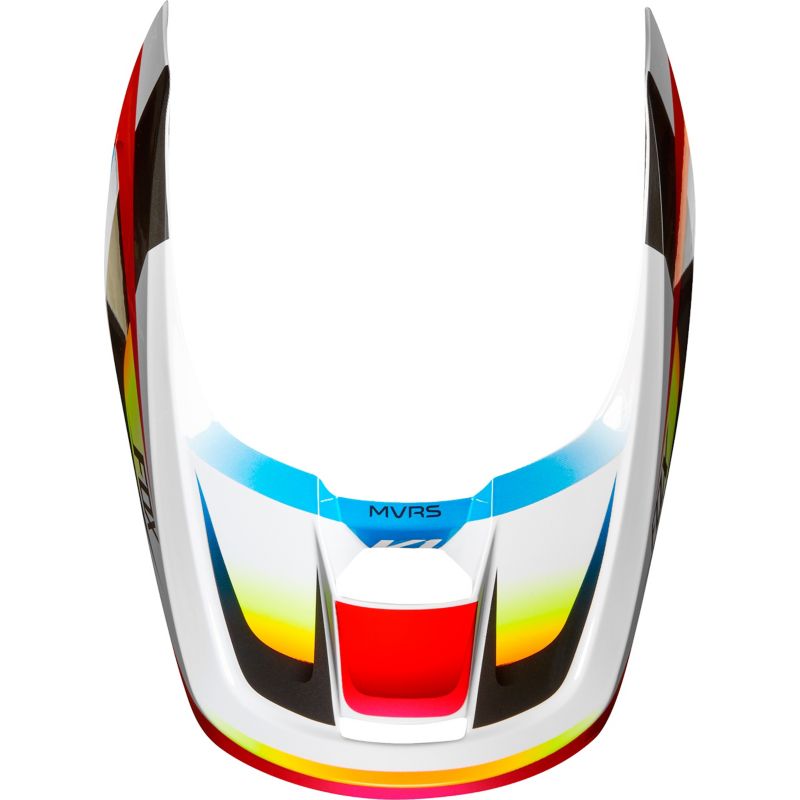 MX19 V1 HELMET VISOR - MOTIF [RD/WHT] S | Fox Racing - France
