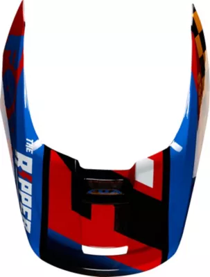 MX19 YTH V1 HELMET VISOR-CZAR [BLK/YLW] OS