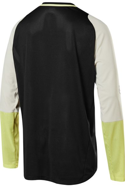 DEFEND LS FOXHEAD JERSEY [BLK/YLW] S