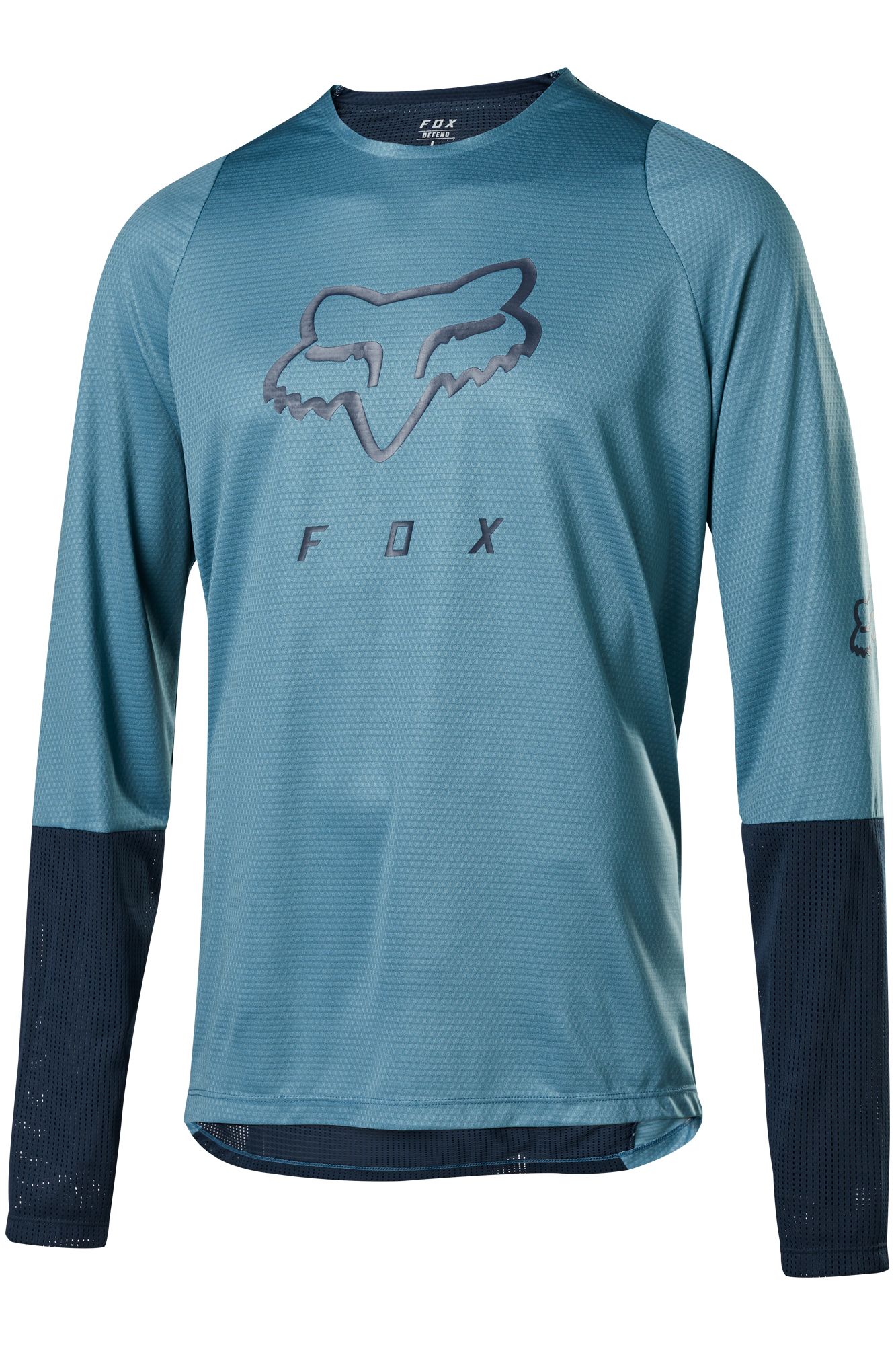 DEFEND LS FOXHEAD JERSEY [LT BLU] S