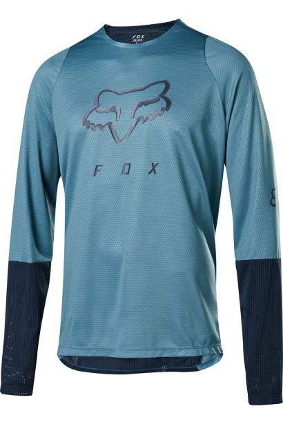 DEFEND LS FOXHEAD JERSEY [LT BLU] S