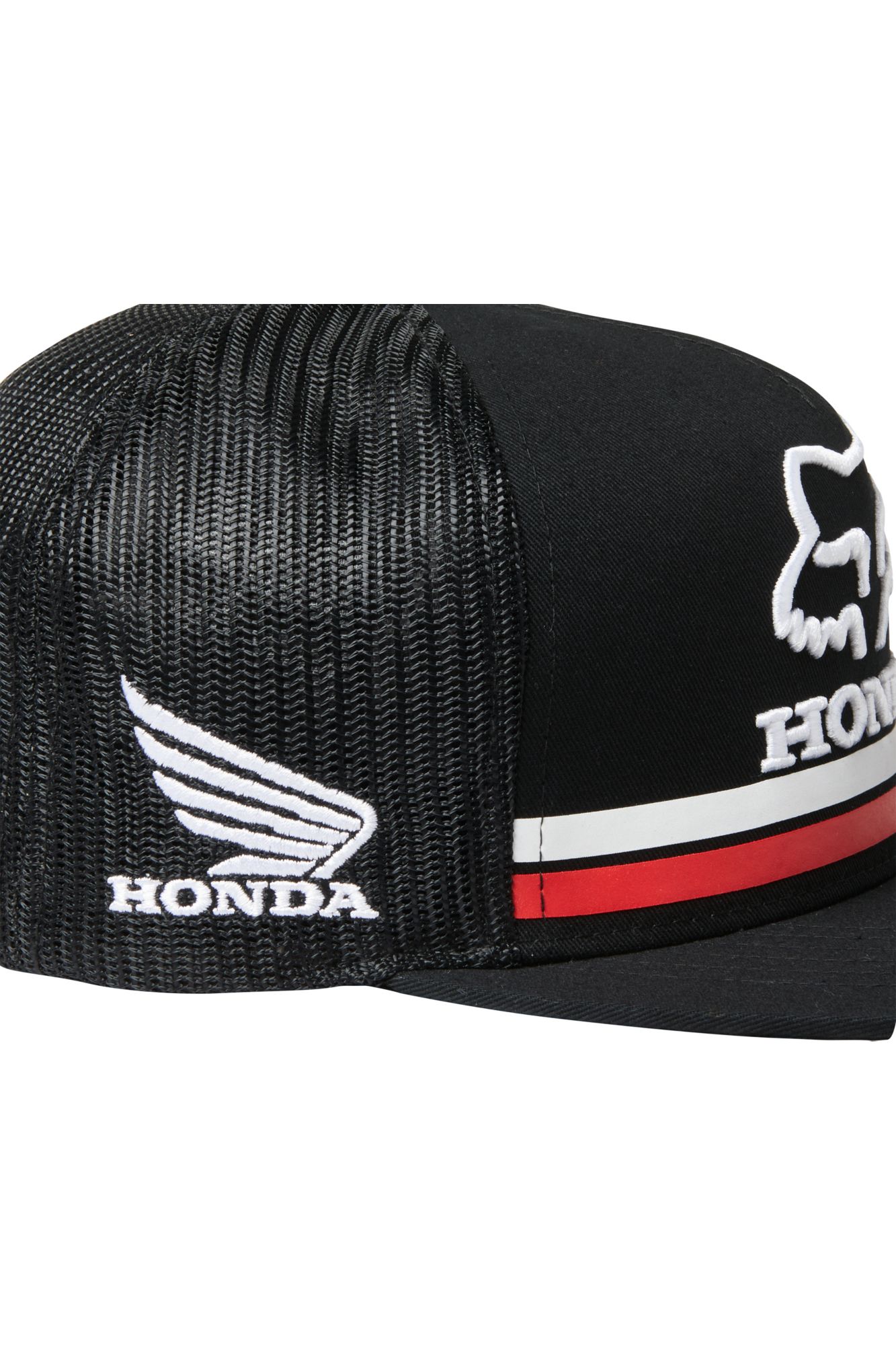 FOX HONDA SNAPBACK HAT [BLK] OS