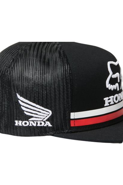 FOX HONDA SNAPBACK HAT [BLK] OS