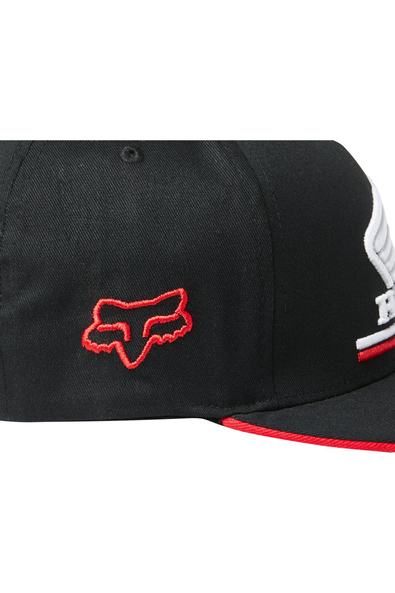 FOX HONDA FLEXFIT HAT [BLK] S/M
