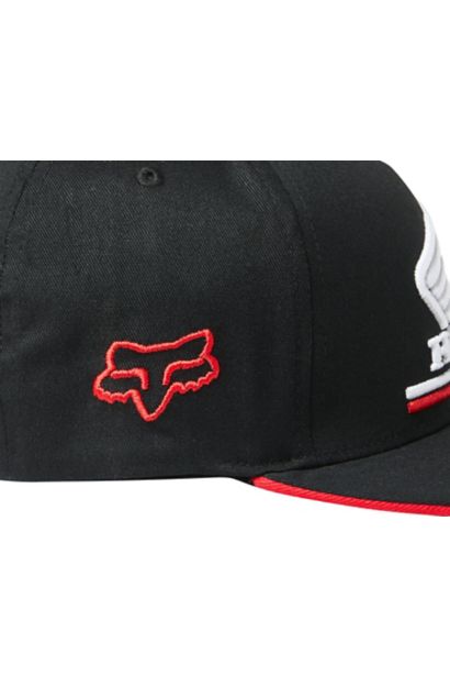 FOX HONDA FLEXFIT HAT [BLK] S/M