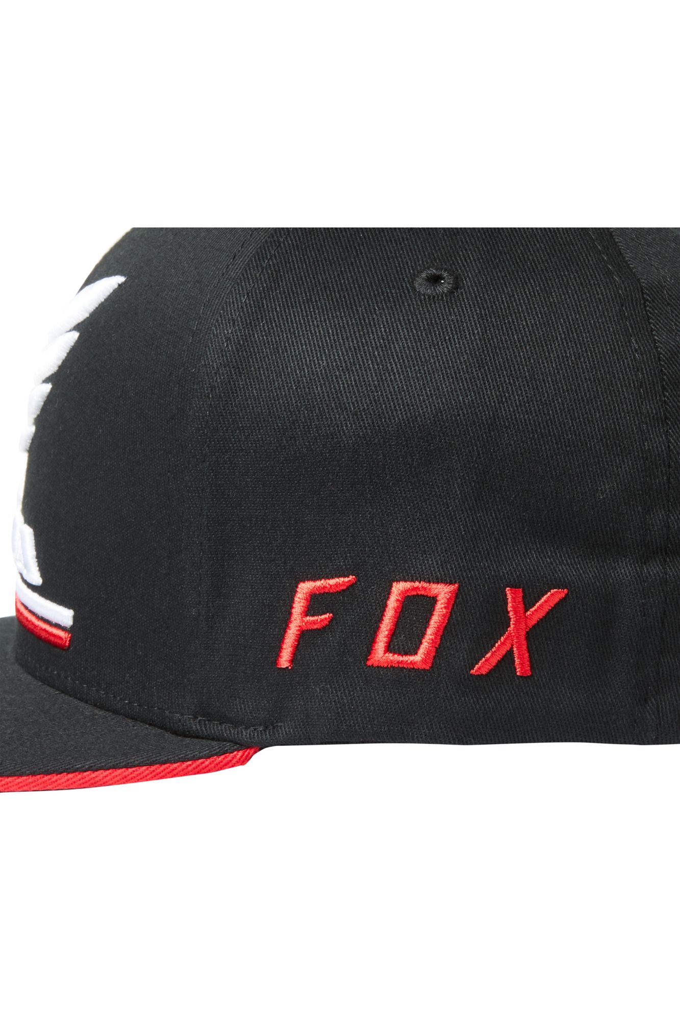 FOX HONDA FLEXFIT HAT [BLK] S/M