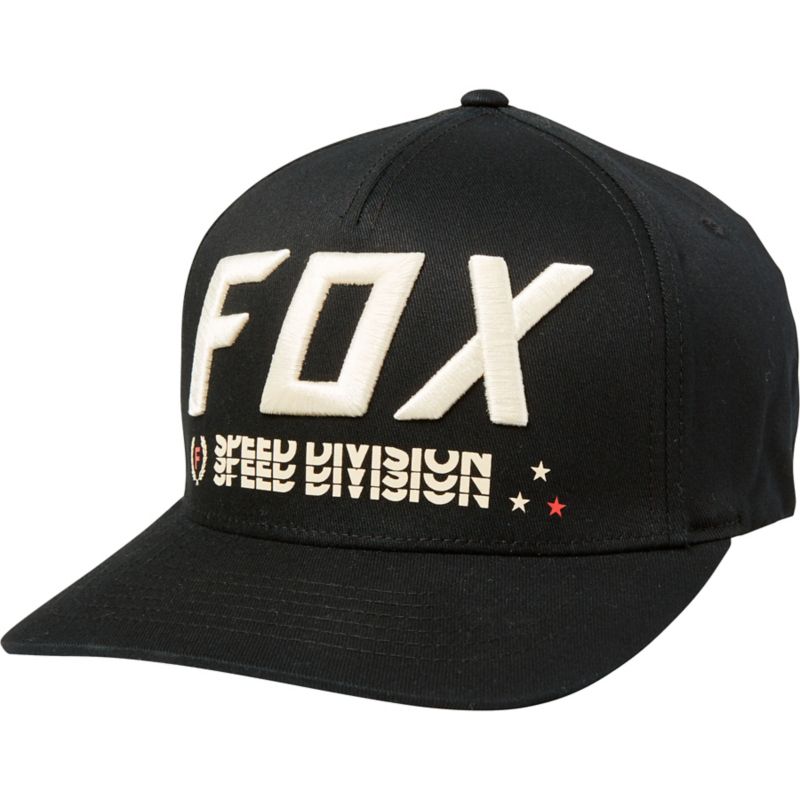 TRIPLE THREAT FLEXFIT HAT [BLK] S/M | Fox Racing - Reino Unido