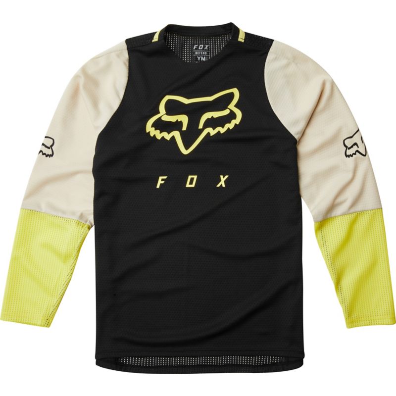 YTH DEFEND LS JERSEY [BLK] YS | Fox Racing - SE