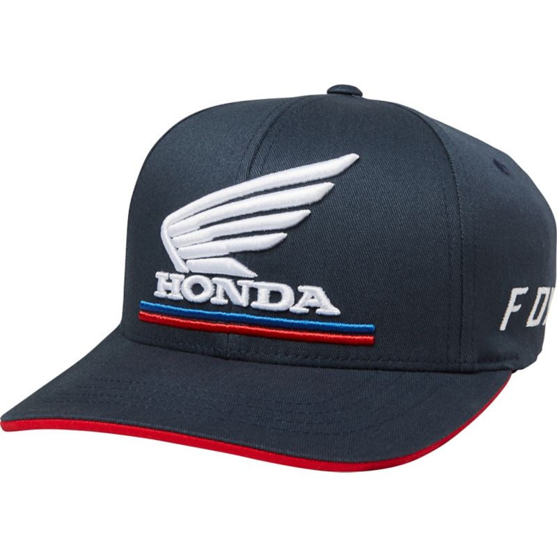 YOUTH HONDA FANWEAR FLEXFIT [NVY] OS | Fox Racing - DK