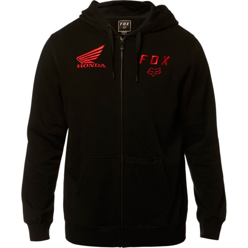 FOX HONDA ZIP FLEECE [BLK] M | Fox Racing - Espa&ntilde;a