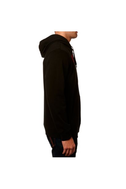 FOX HONDA ZIP FLEECE [BLK] M