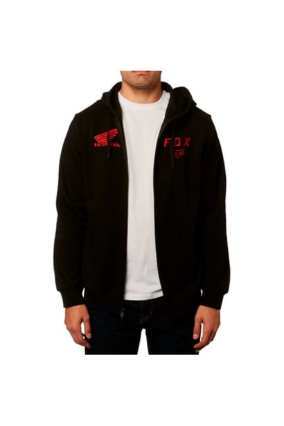 FOX HONDA ZIP FLEECE [BLK] M
