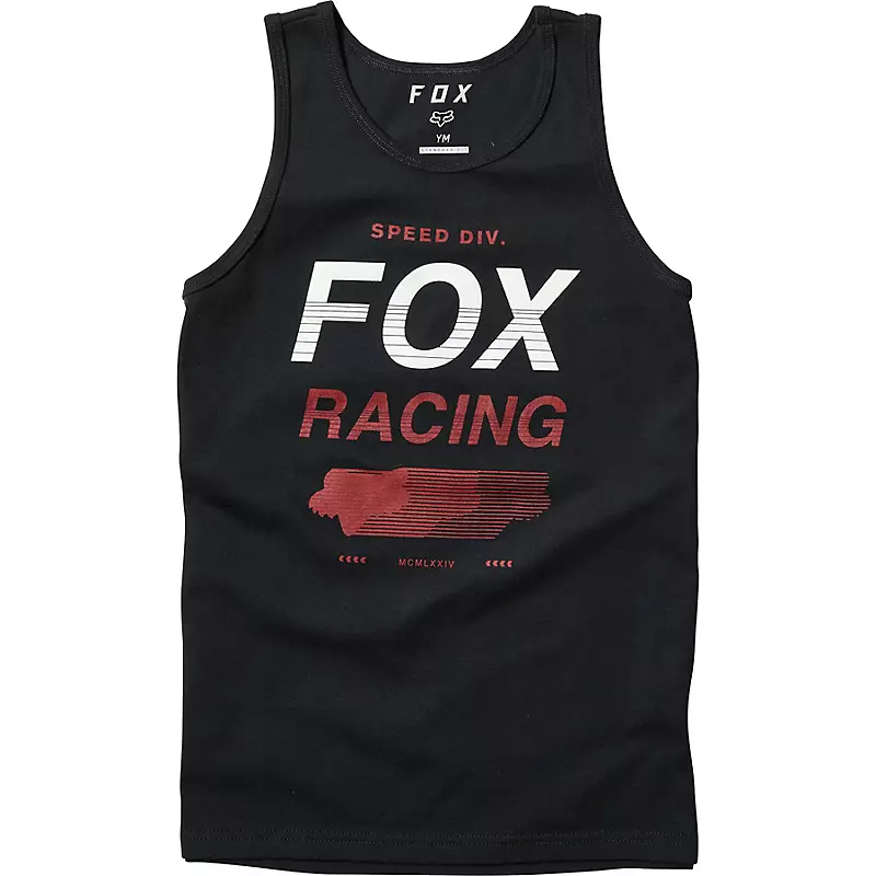 Buy YOUTH UNLIMITED TANK [BLK] YM at Fox Racing®