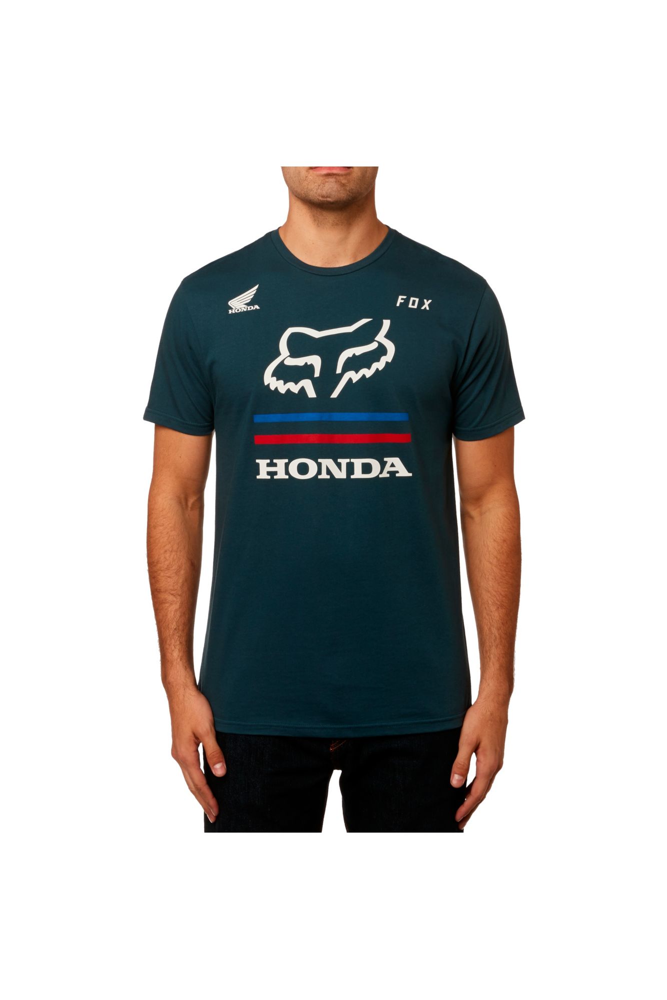 HONDA SS PREMIUM TEE [NVY] S