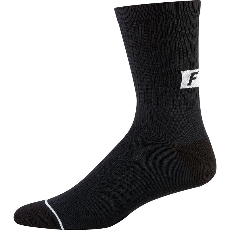 8" TRAIL SOCK [BLK] S/M | Fox Racing - VK