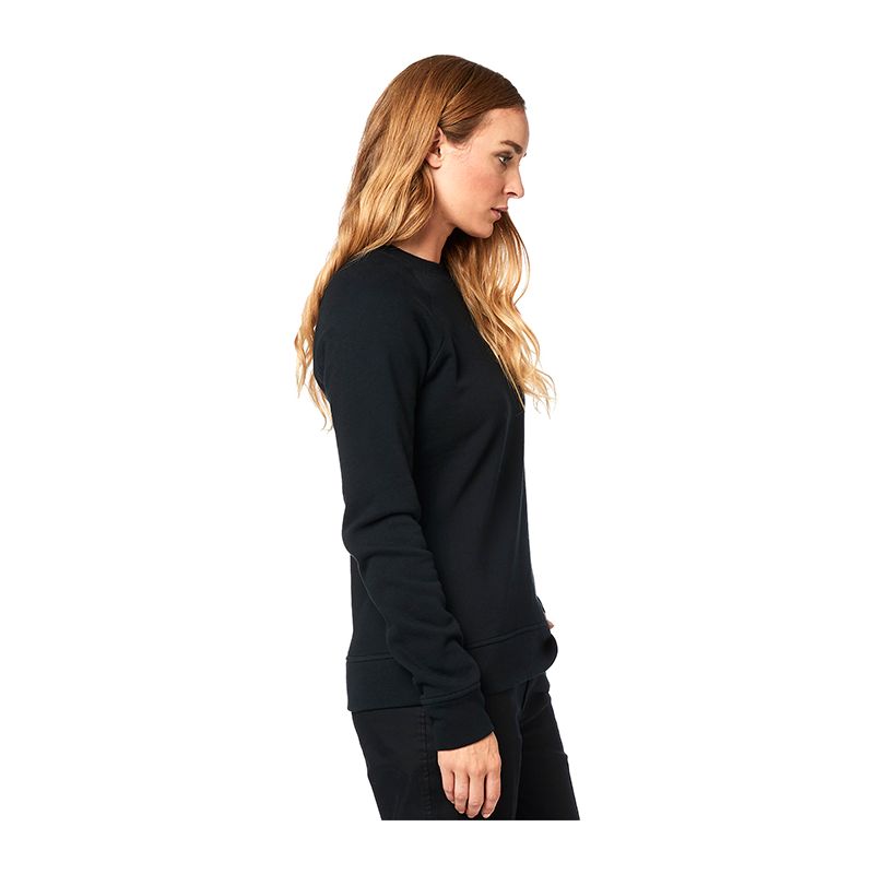 WILD N FREE CREW FLEECE [BLK] XS