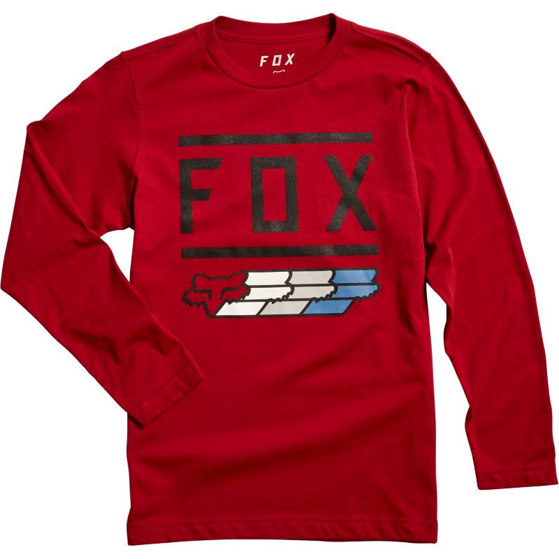 YOUTH FOX SUPER LS TEE [CRDNL] YS | Fox Racing - DK