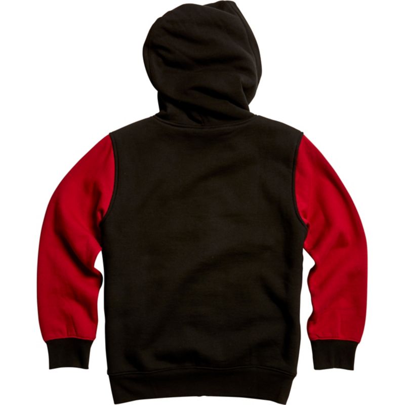 YOUTH HIGHWAY SHERPA FLEECE [BLK/RD] YS