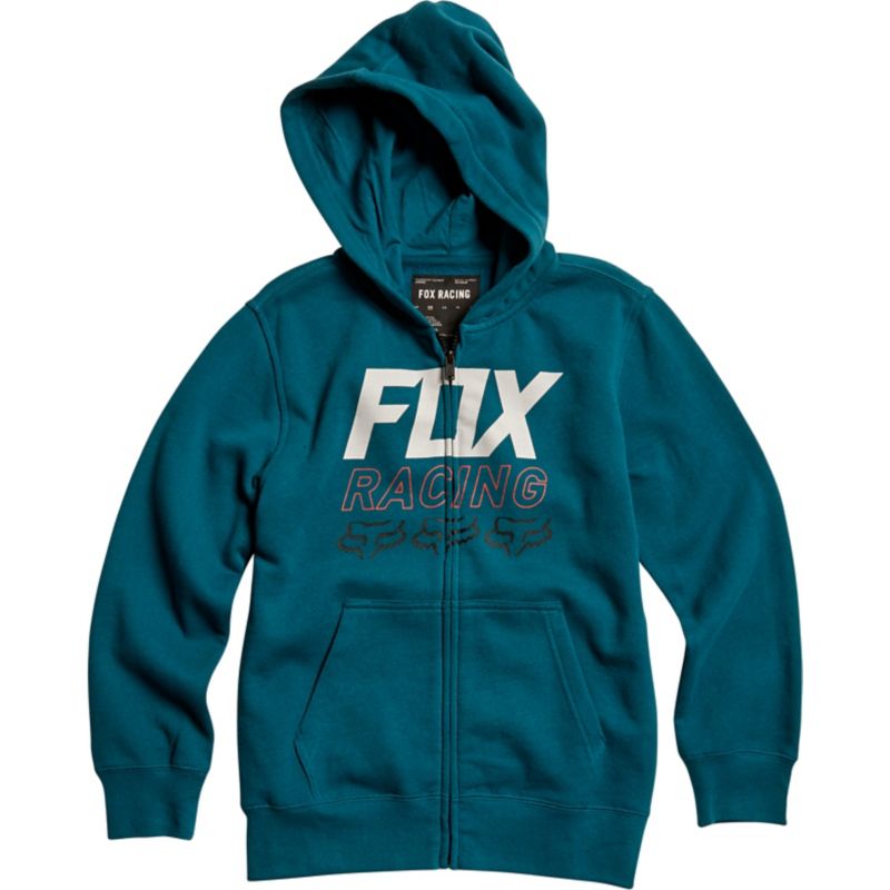 YOUTH OVERDRIVE ZIP FLEECE [M BLU] YS | Fox Racing - DK