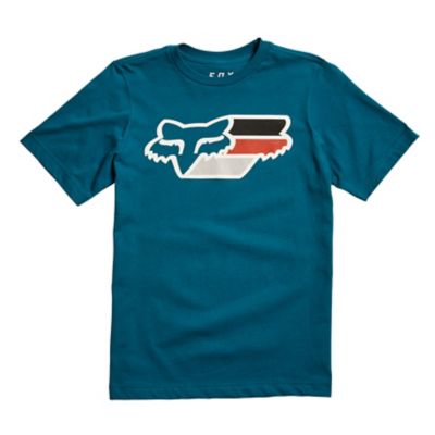 YOUTH FOX ULTRA SS TEE [M BLU] YS | Fox Racing - DK