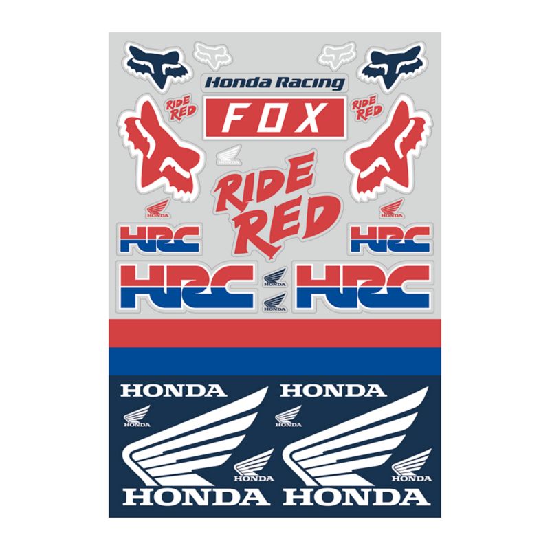HONDA TRACK PACK [WHT/RD/BLU] OS | Fox Racing - Reino Unido