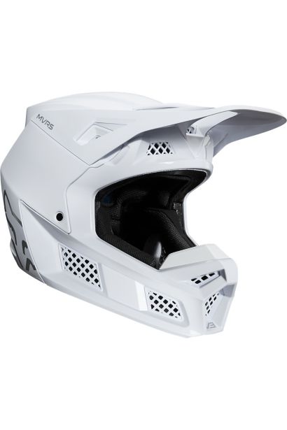 V3 SOLIDS HELMET, ECE [WHT/SLV] L