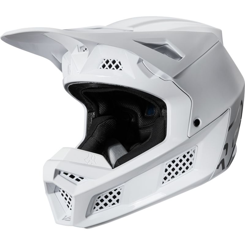 V3 SOLIDS HELMET, ECE [WHT/SLV] L | Fox Racing - Belgi&euml