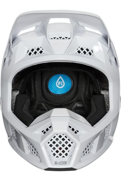 V3 SOLIDS HELMET, ECE [WHT/SLV] L